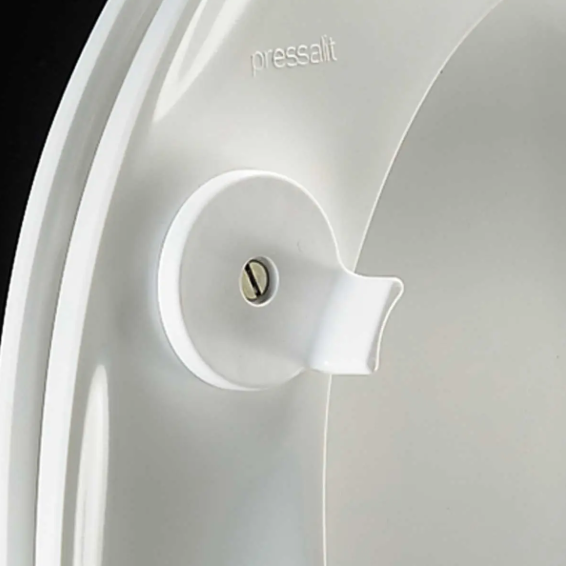 Pressalit Ergosit toilet seat without cover – view 2