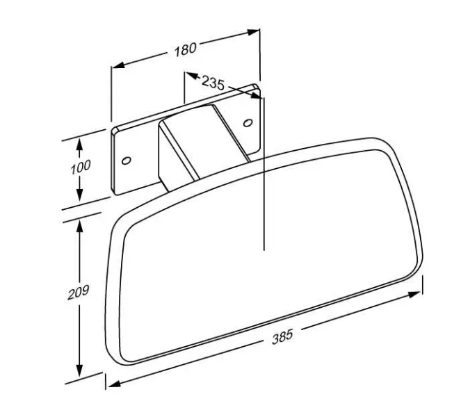 Pressalit PLUS fixed backrest for SELECT toilet lifter – detail