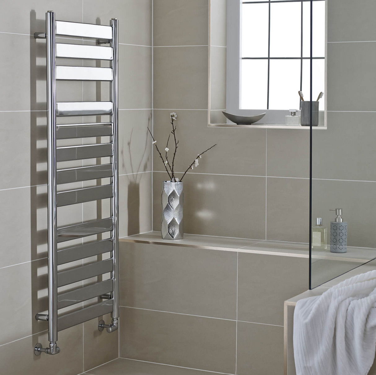 Kartell K-VIT Newark Designer Radiator Chrome (EWR)(EWR-1)