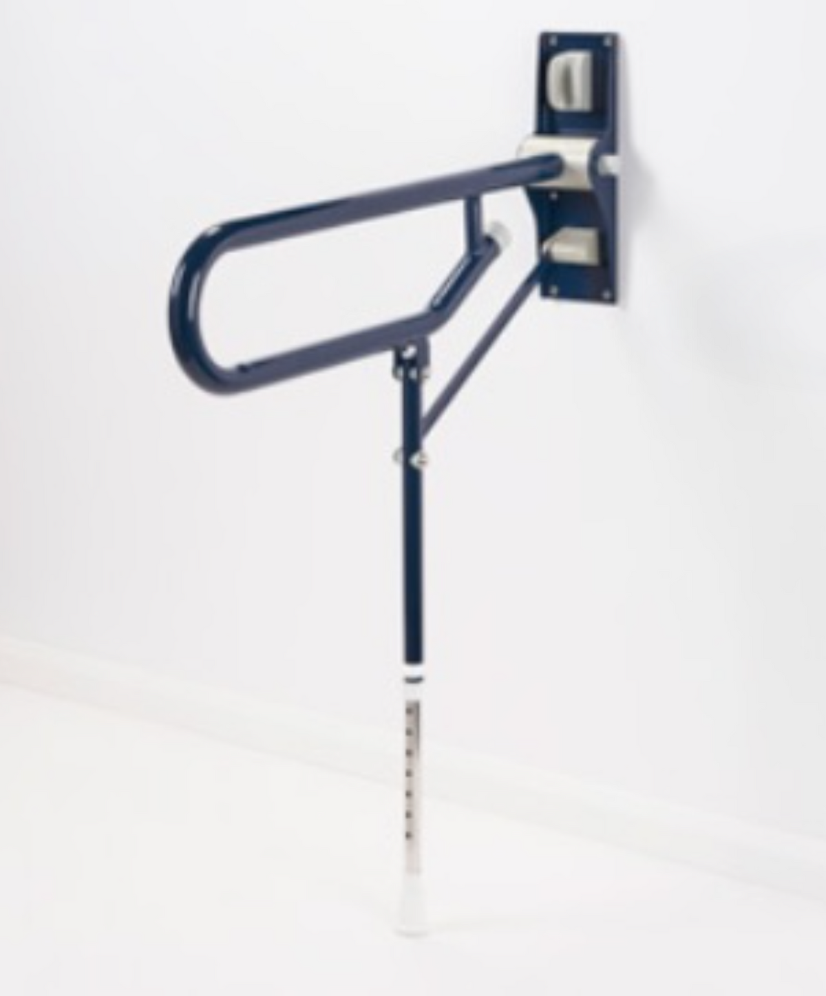 AKW 1800 Series Fold Up Toilet Support Rail – With or Without Leg, Choice of Colour, photo 5
