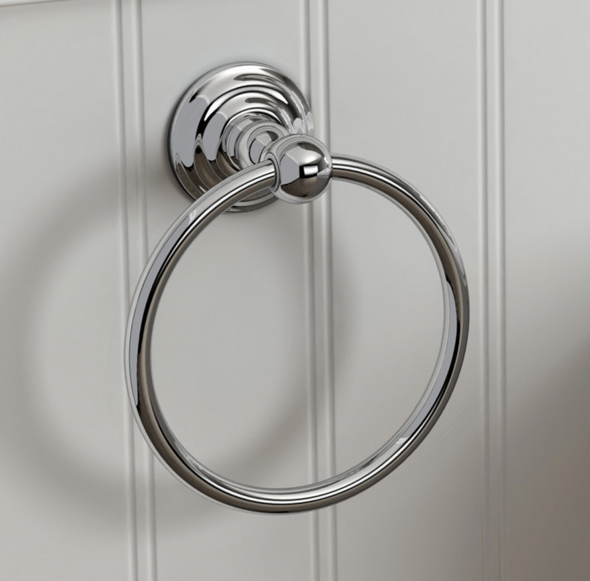 AKW Chrome Towel Ring (23195)