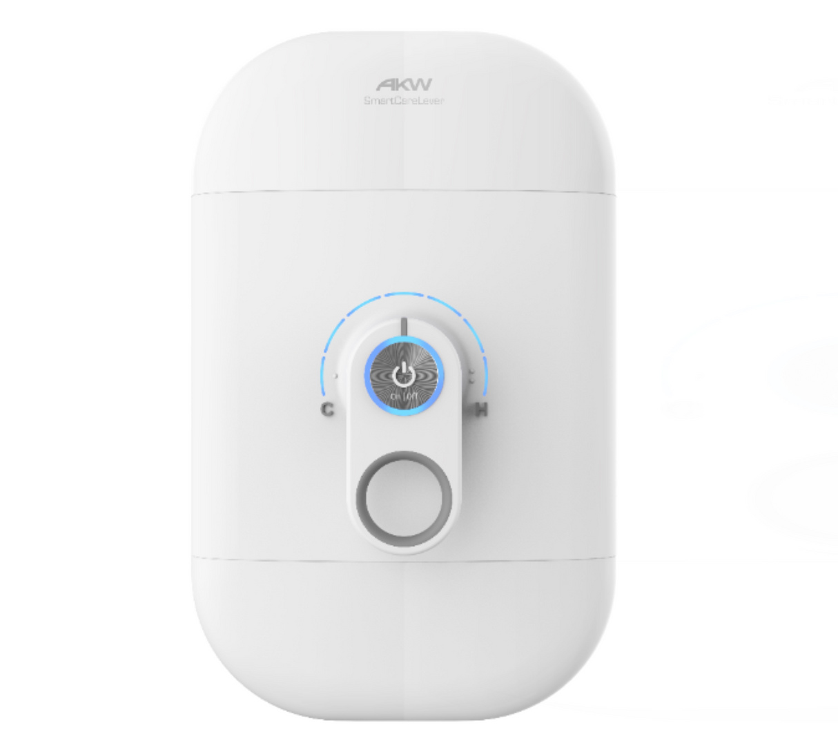 AKW SmartCare Lever White 9.5kw with Care Accessory Kit (29091CGR)