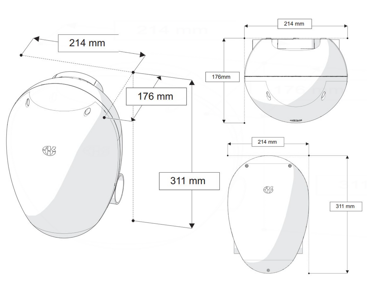 AKW Digipump M17 Kit Without Waste (25451)