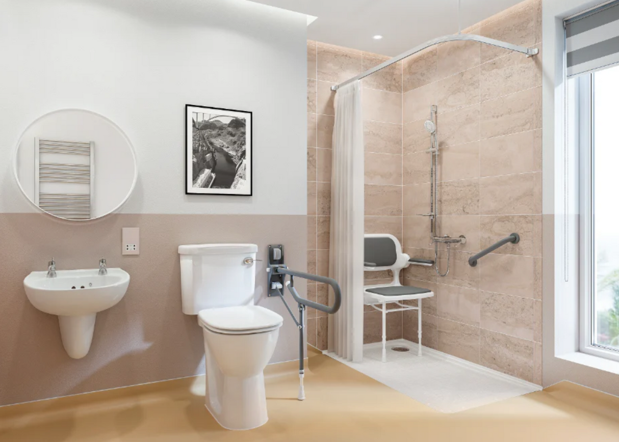 AKW Safety Flooring Ivory 20m roll (21903-IVR)