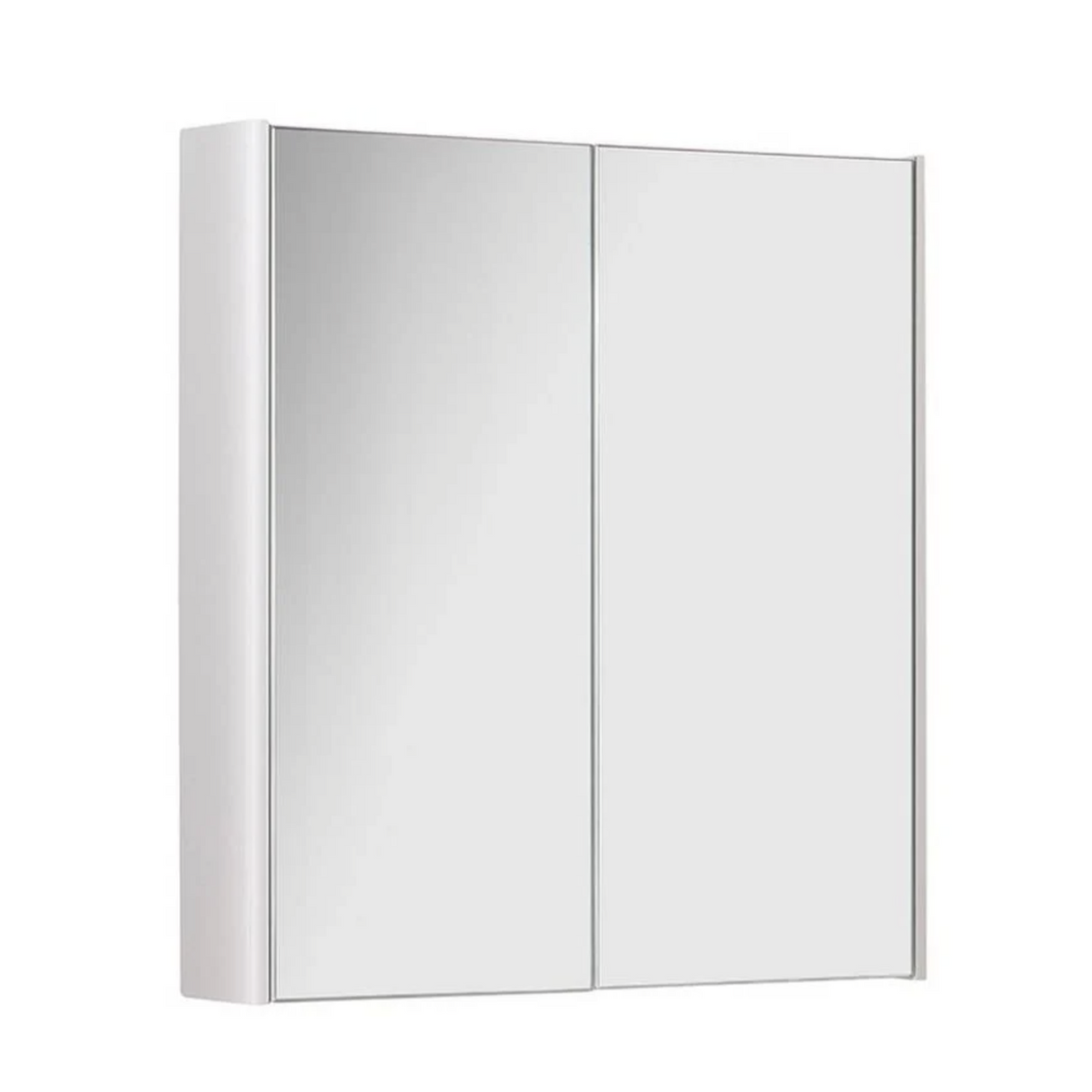 Kartell K-VIT Options 24 600mm Mirror Cabinet-White Gloss (OPT600MIR-WT)