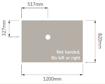 AKW Low Profile Shower Tray for Level or Low Access, photo 9
