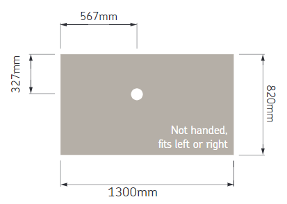 AKW Low Profile Shower Tray for Level or Low Access, photo 11