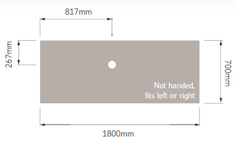 AKW Low Profile Shower Tray for Level or Low Access, photo 14