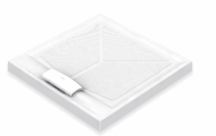 AKW Sulby Step-In Shower Tray with Built-In Gravity Waste, photo 4