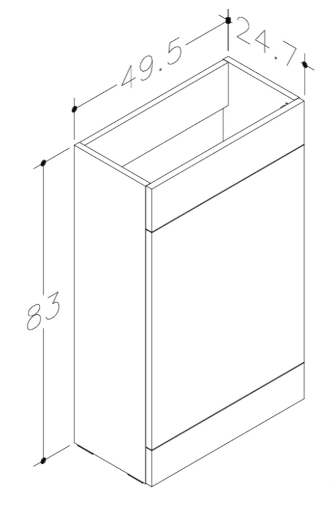 Kartell K-VIT Matrix 2 Drawer L-Shaped Furniture Pack 1100mm Right Hand - Silver Oak (PS0600DR-PS0505MA-FUR431NEW-ACC001N)