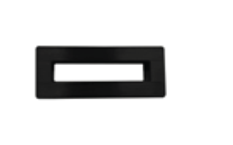 Kartell K-VIT Fusion Overflow Cover – Black, Brushed Brass and Brushed Nickel (FUSOVBL)( FUSOVBB)(FUSOVBN)