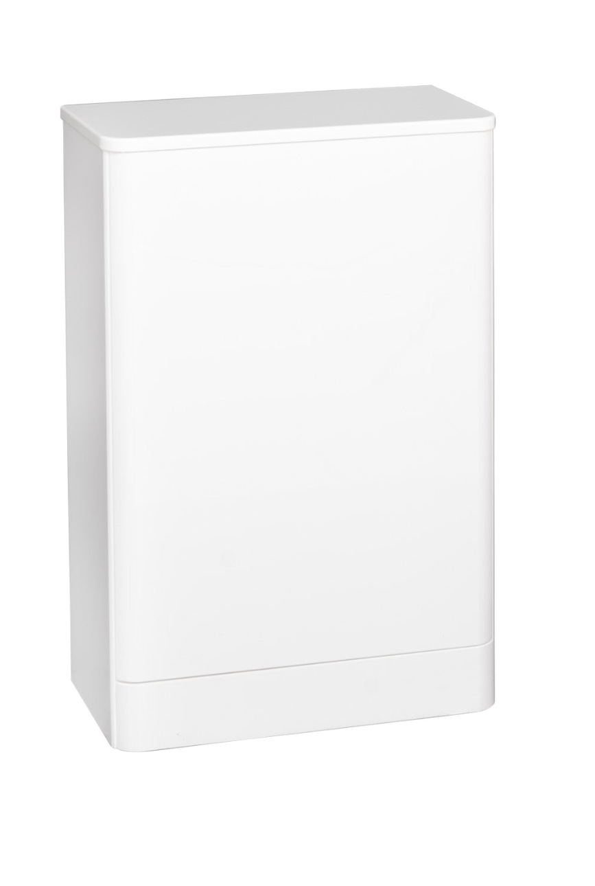 Kartell K-VIT Options 24 500mm WC Unit – White Gloss & Matt Cool Grey (OPT500WC-WT)(OPT500WC-CG)