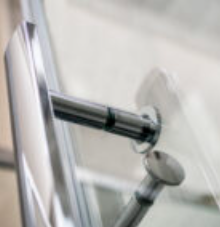 Impey Coram Premier 8 8mm Plain Glass 900mm x 900mm Corner Entry Shower Enclosure Chrome (P8CE90CUC)