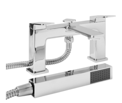 Kartell K-VIT Fine Bath Shower Mixer – Chrome (OFTAP52)