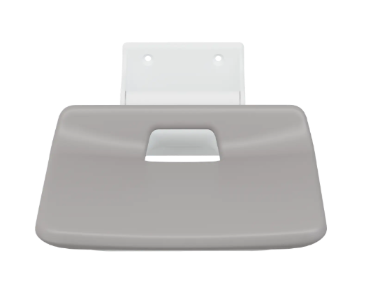 Pressalit VALUE IV Shower Seat, Fixed Height Anthracite (R1620000112)