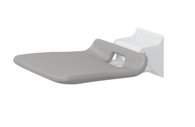 Pressalit VALUE IV Shower Seat, Fixed Height Anthracite (R1620000112)