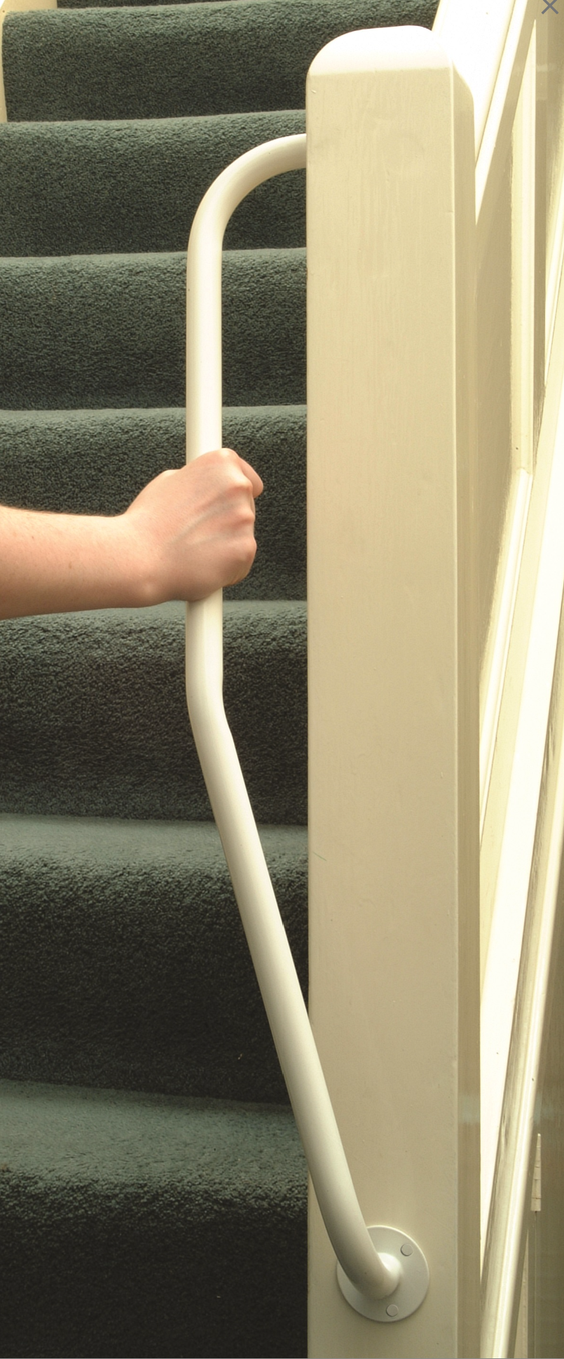 AKW 1700 Series Cranked & Newel Grab Rails – Choice of Style, photo 3