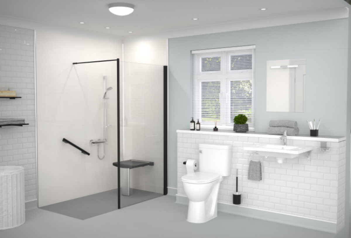 AKW Marlbrook Square Edge Bathroom Wall Panels 12mm – Choice of Size & Colour, photo 12