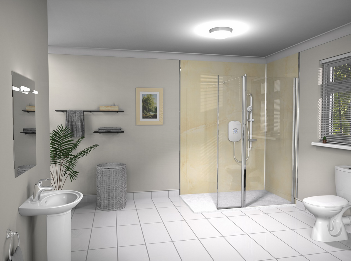 AKW Marlbrook Square Edge Bathroom Wall Panels 12mm – Choice of Size & Colour, photo 13