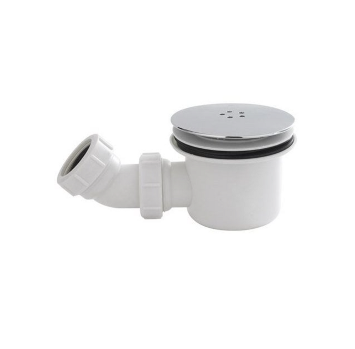 Kartell K-VIT 1200 x 900mm Offset Quadrant Low Profile Shower Tray-Right or Left Hand (UNQR1209)(UNQL1209)