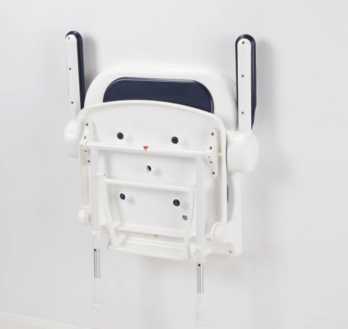 AKW 2000 Series Standard Fold Up Shower Seat Padded Dark Blue (02232P)