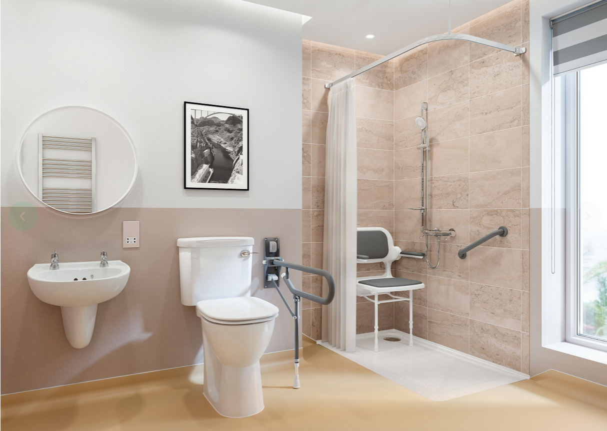 AKW Safety Flooring Beige 20m roll (21903-BGE)