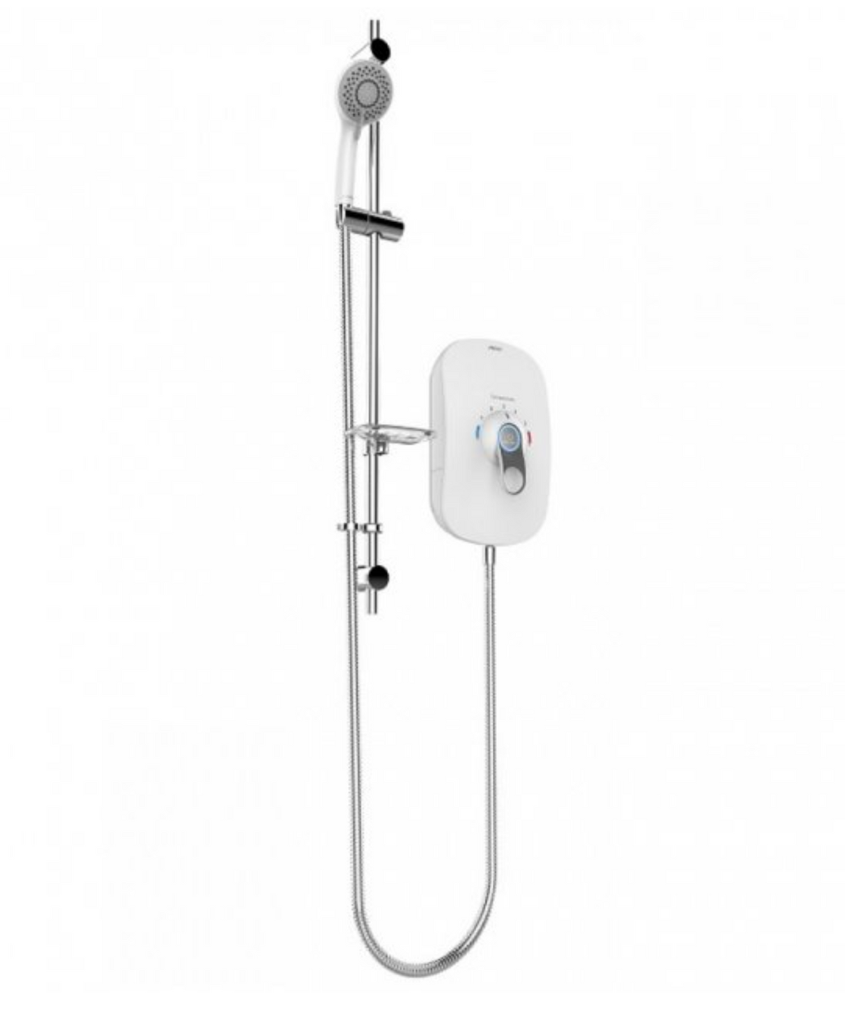 AKW SmartCare Lever Mid Grey 9.5kw with Care Accessory Kit (29091CGR-MG)