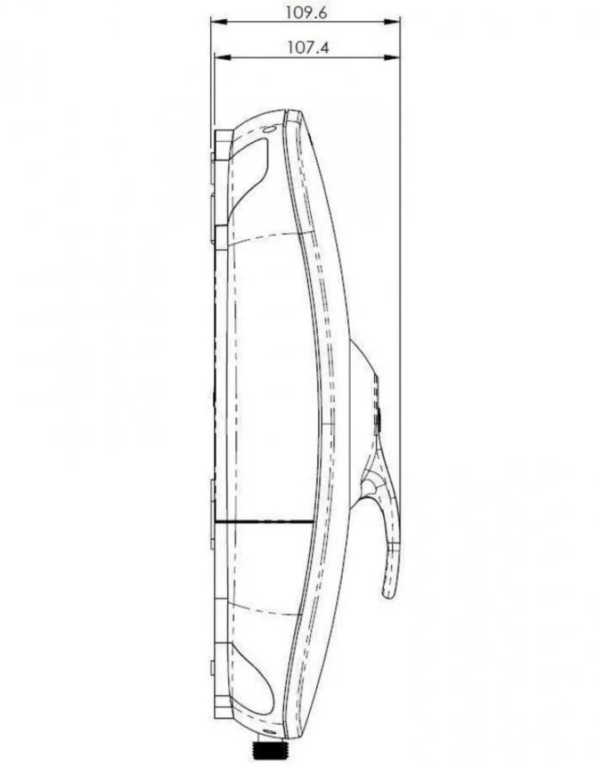 AKW SmartCare Lever White 9.5kw with Care Accessory Kit (29091CGR)