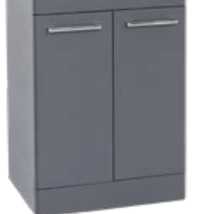 Kartell K-VIT Options 24 Handle Chrome (x2 Screw's Per Handle) (HAN097-CP)