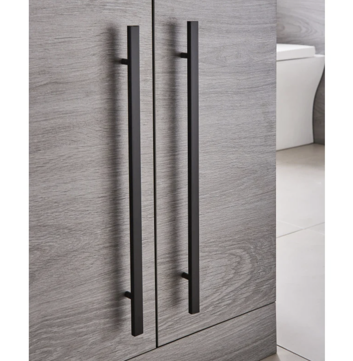 Kartell K-VIT Purity Handle to Fit 500mm Door and Drawer Basin Units (HAN004)(HAN005)(HAN015)(HAN016)