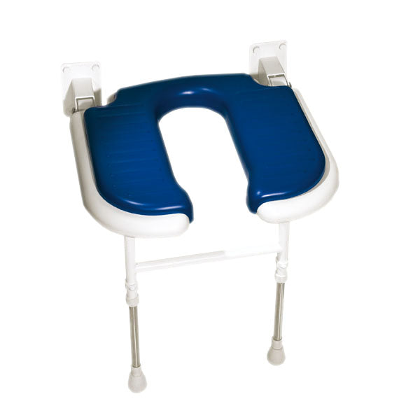 AKW 4000 Series Fold Up Shower Seat – Choice of Width, Style & Padding, photo 5
