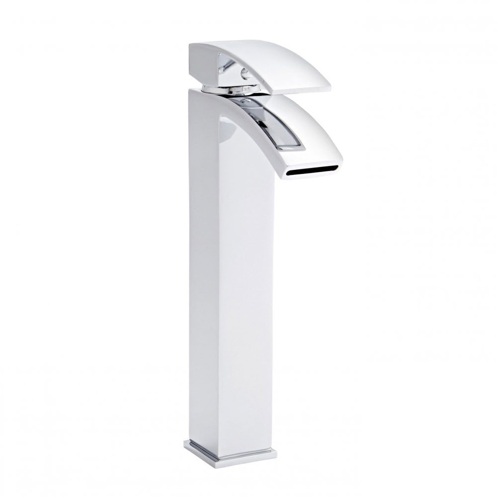 Kartell K-VIT Flair Hi Rise Mono Basin Mixer Chrome (TAP005FLJ)