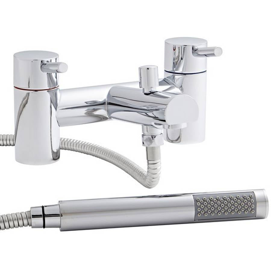 Kartell K-VIT Plan Bath Shower Mixer Chrome (TAP012PL)