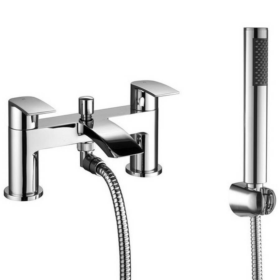 Kartell K-VIT Curve Bath Shower Mixer Chrome (TAP281CU)