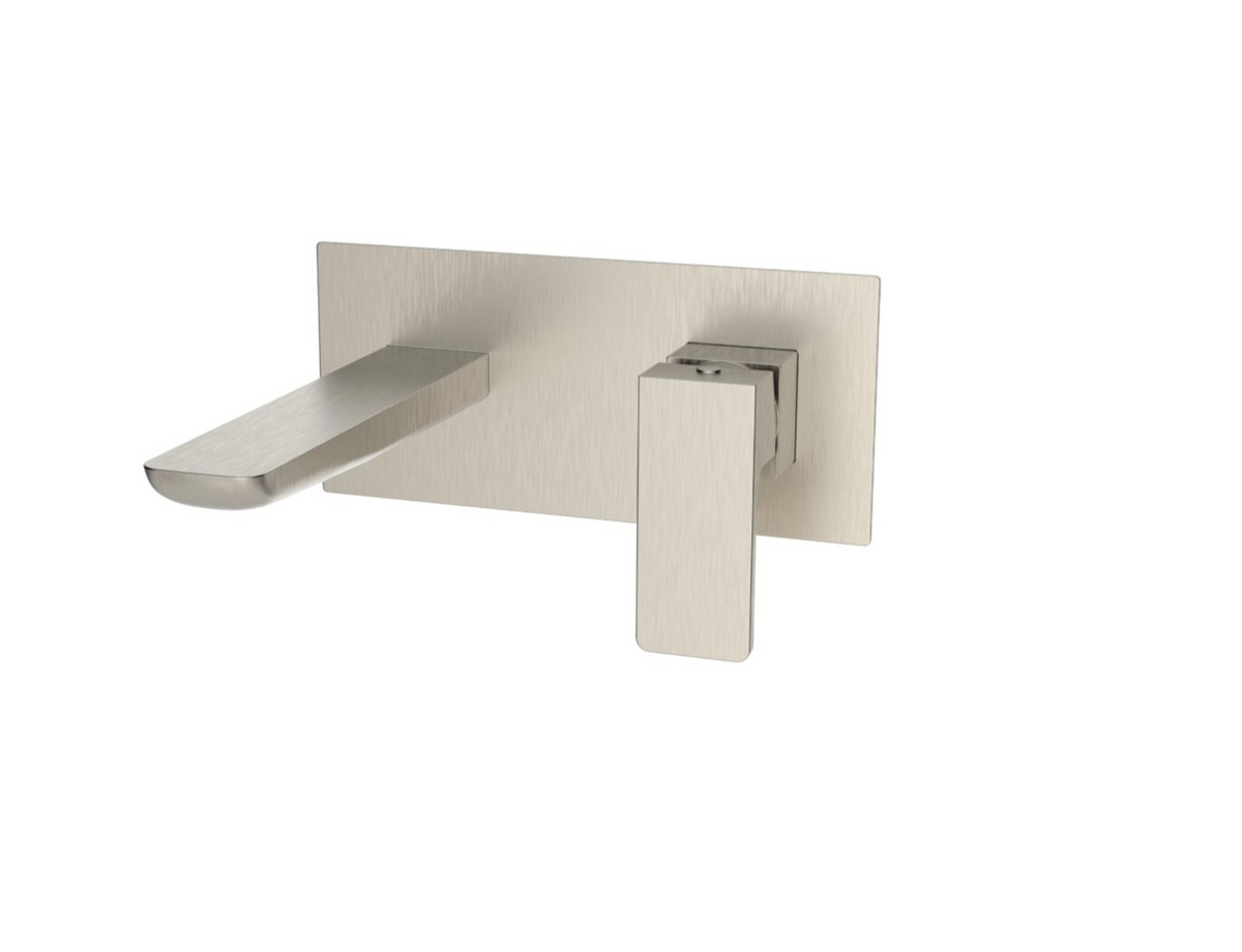 Kartell K-VIT Kolt Wall Mounted Basin Mixer – Brushed Nickel (TAP336KBN)