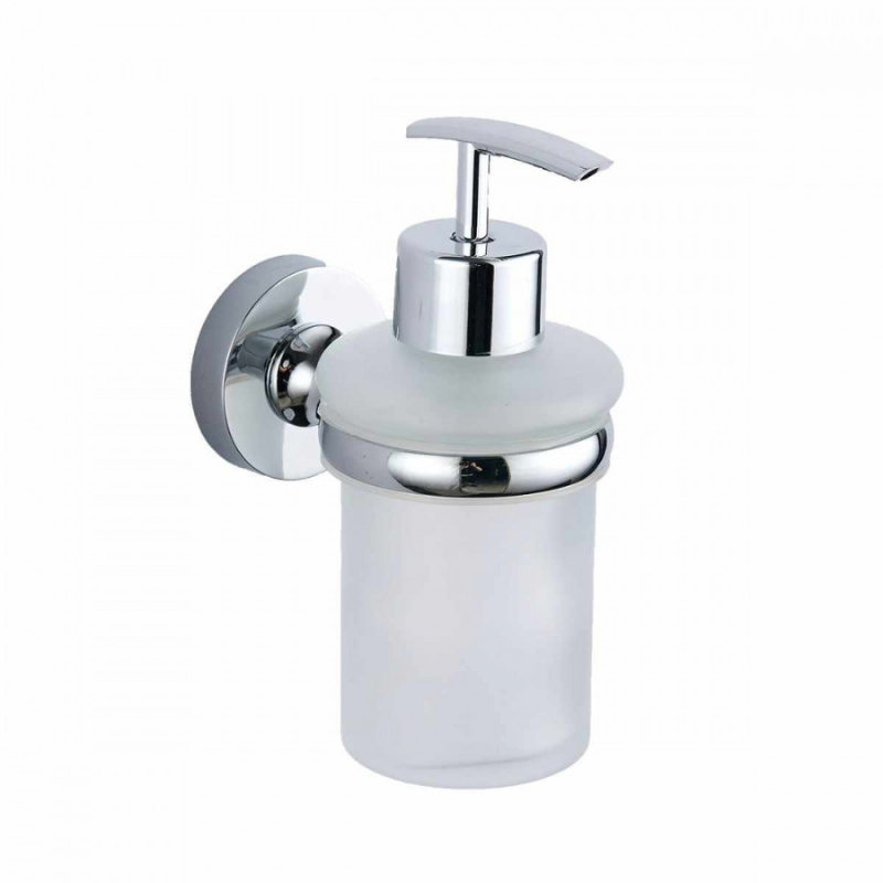 Kartell K-VIT Plan Soap Dispenser and Holder Chrome (ACC126)