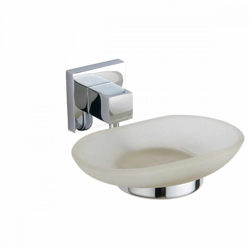 Kartell K-VIT Pure Soap Dish – Chrome (ACC163)