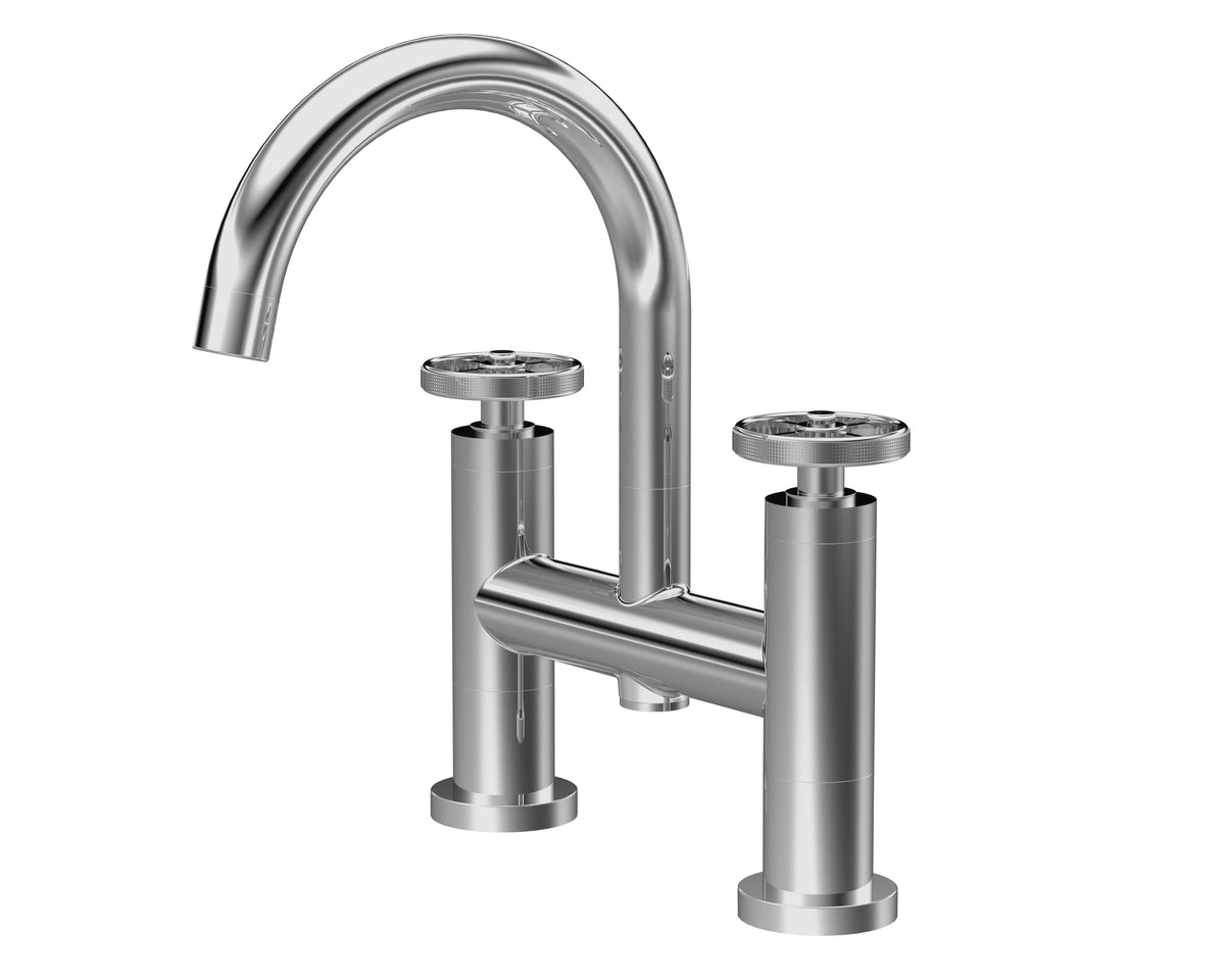 Nuie Revolution Bath Filler – Chrome, Matt Black or Brushed Brass, photo 2