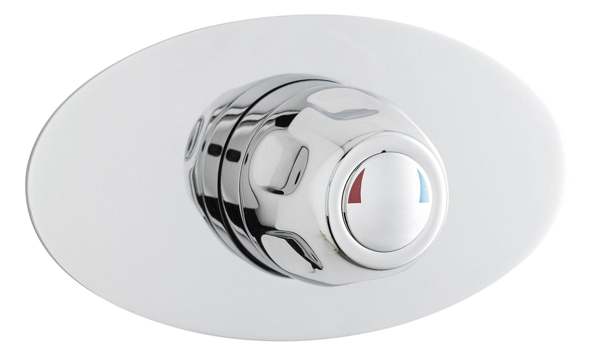 Nuie Commercial Thermostatic Shower Valve – Chrome, photo 2