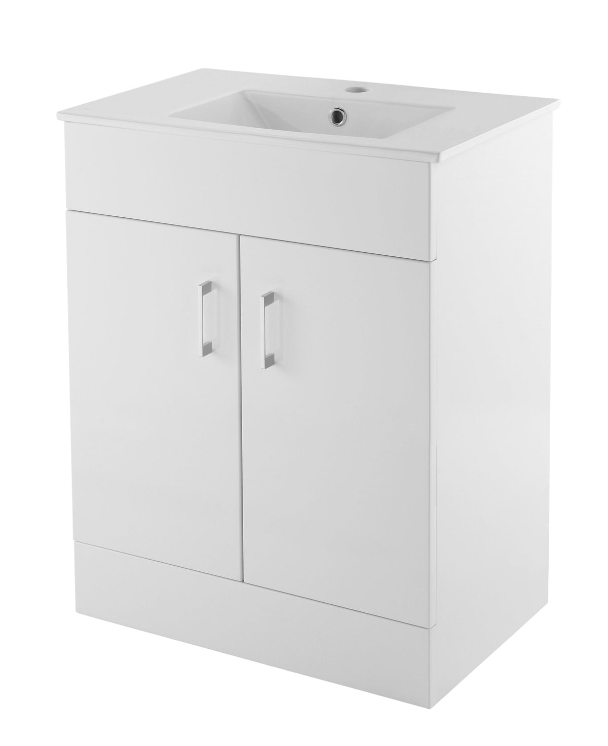 Nuie Eden 2 Door Floor Standing Vanity Unit With Basin – 500mm & 600mm, photo 3