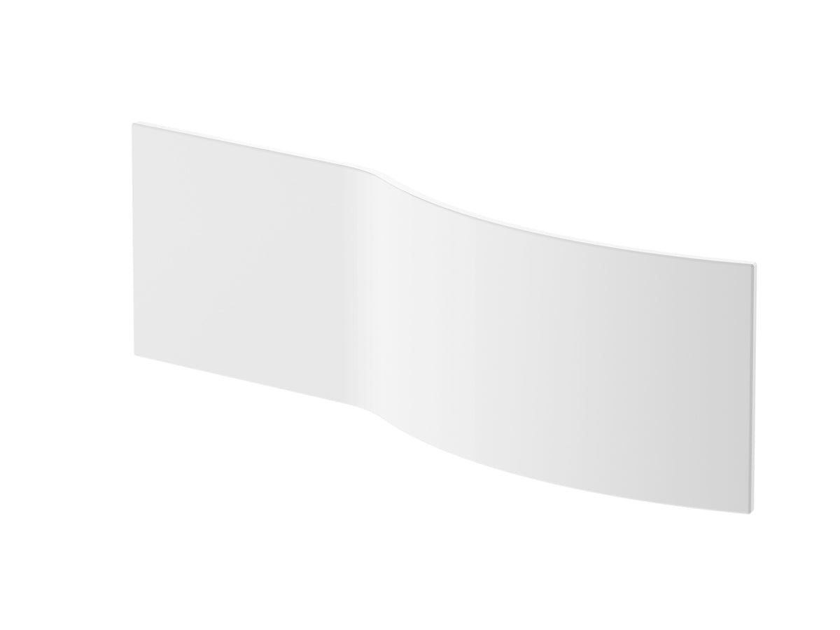 Nuie Acrylic B-Shaped Shower Bath Front Panel – 1500mm & 1700mm, photo 2