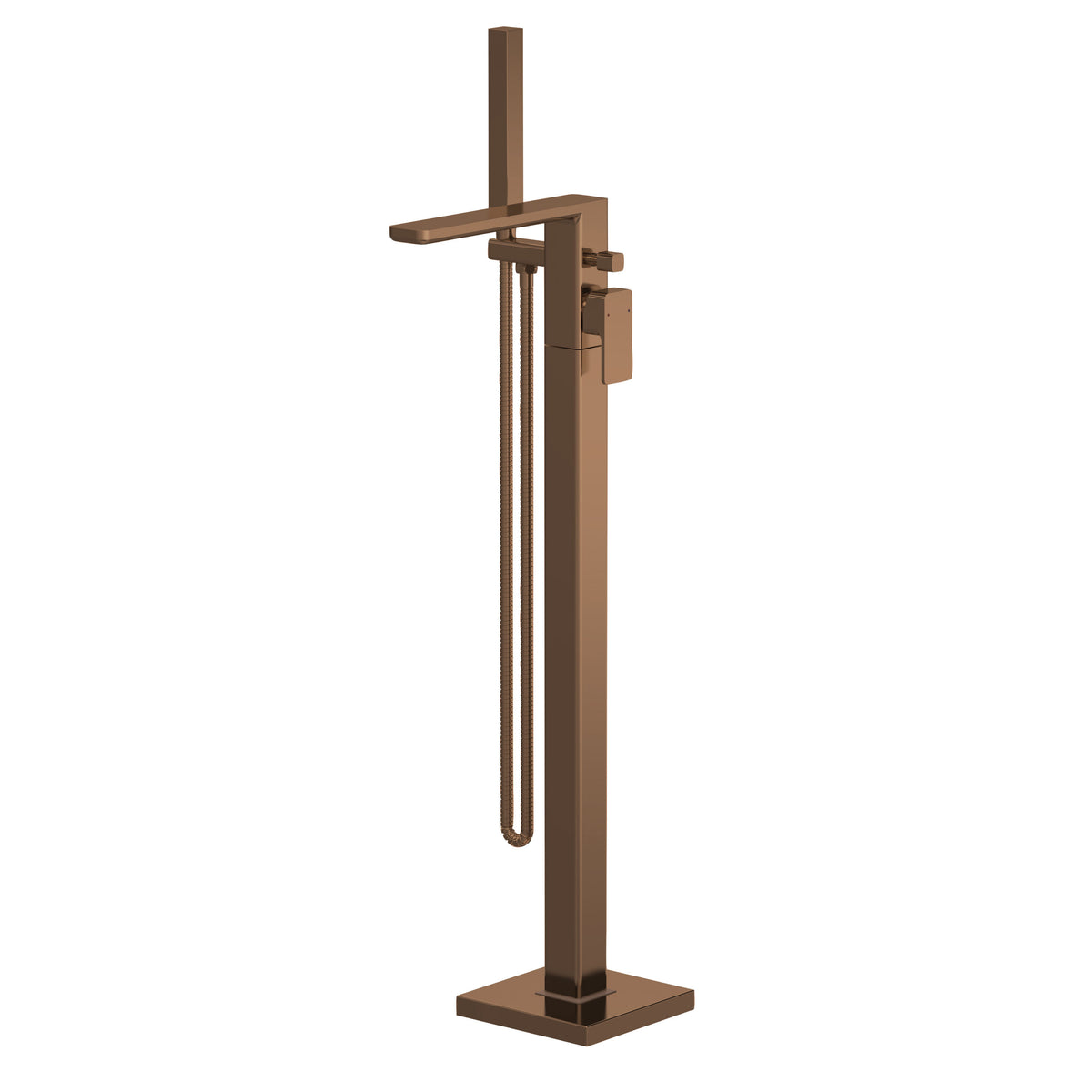 Nuie Windon Freestanding Bath Shower Mixer – Brushed Bronze, Matt Black or Brushed Brass, photo 2