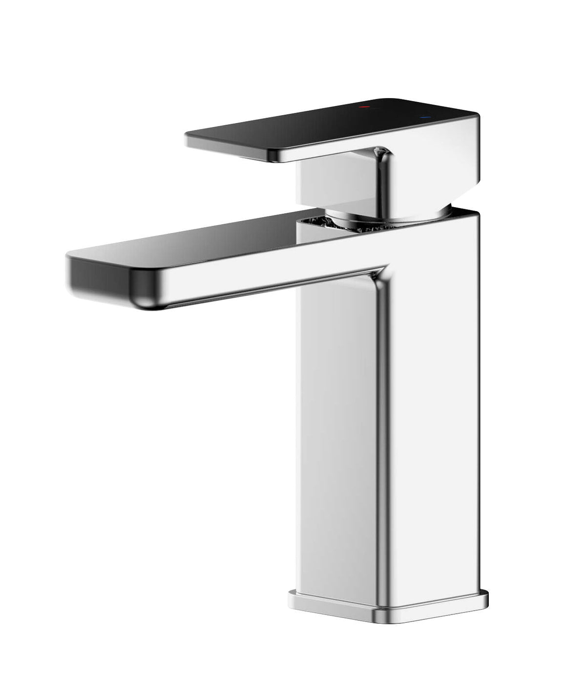 Nuie Windon Mini Mono Basin Mixer With Push Button Waste – Chrome, photo 2