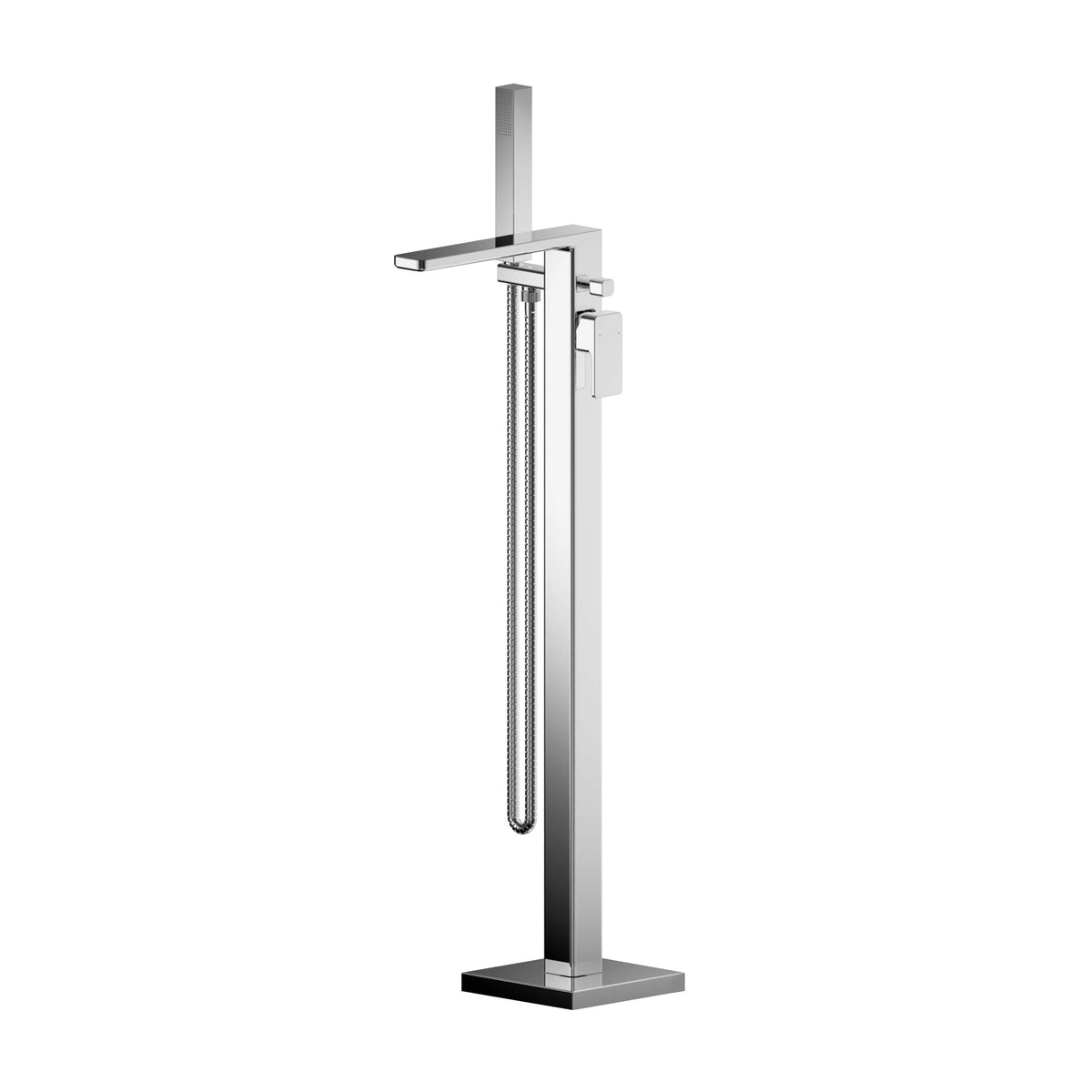 Nuie Windon Free Standing Bath Shower Mixer – Chrome, photo 2