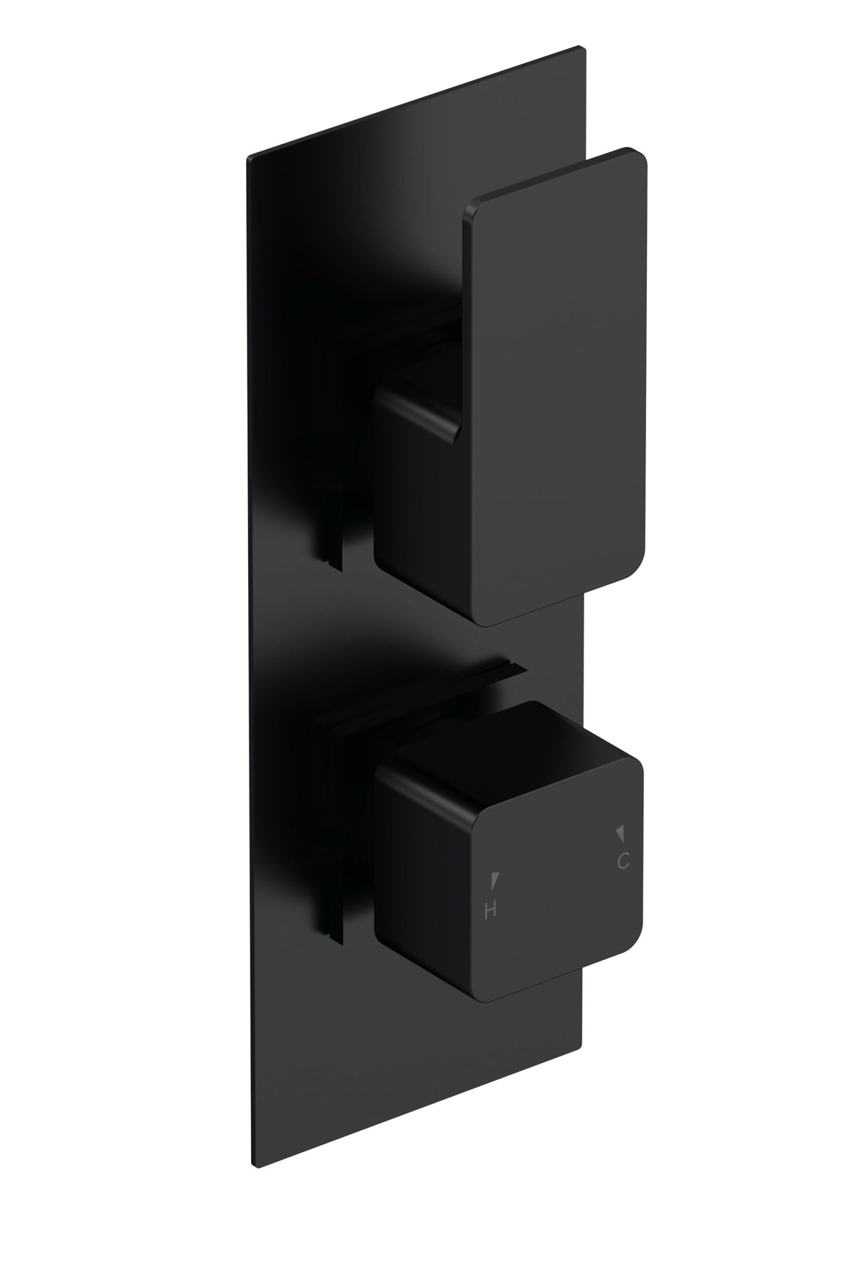 Nuie Windon Thermostatic Shower Valve – Matt Black