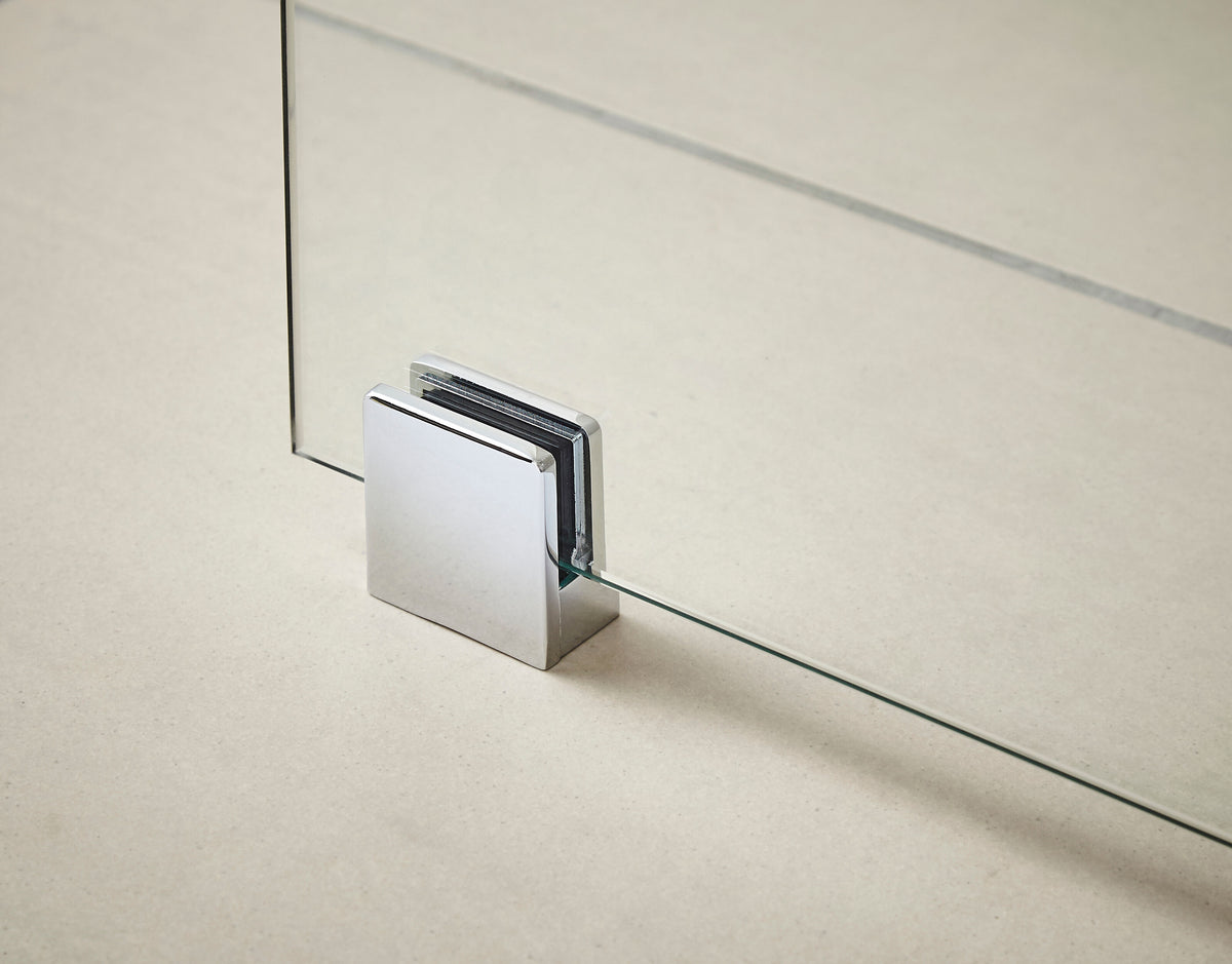 Nuie Wetroom Screen Support Foot – Chrome