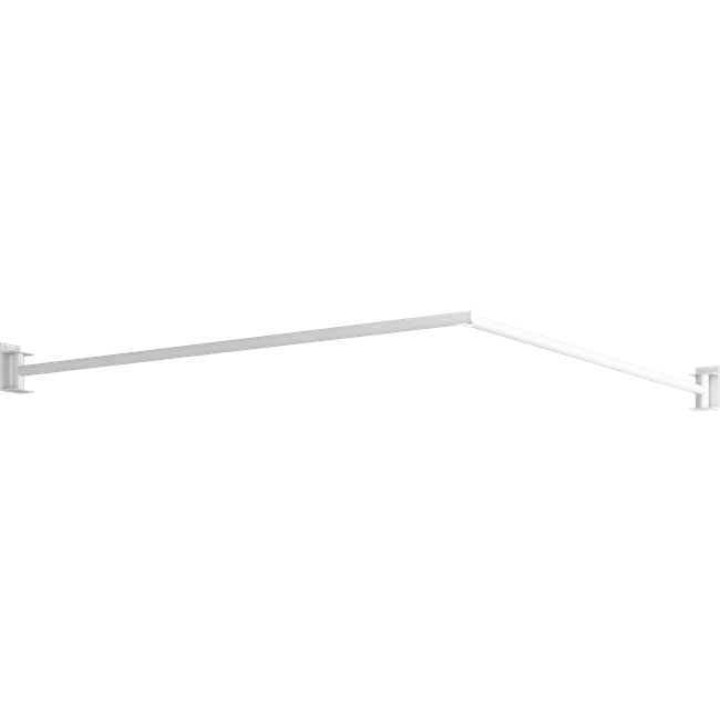 Pressalit Shower Curtain Rail, Opening Version 1530x1530mm RT225