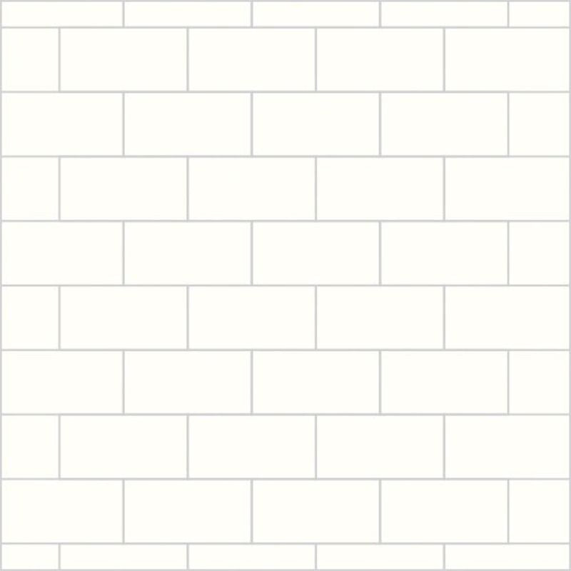 Multipanel Tile Alpine White Metro Bathroom Wall Panel 2400 x 598mm – Matt