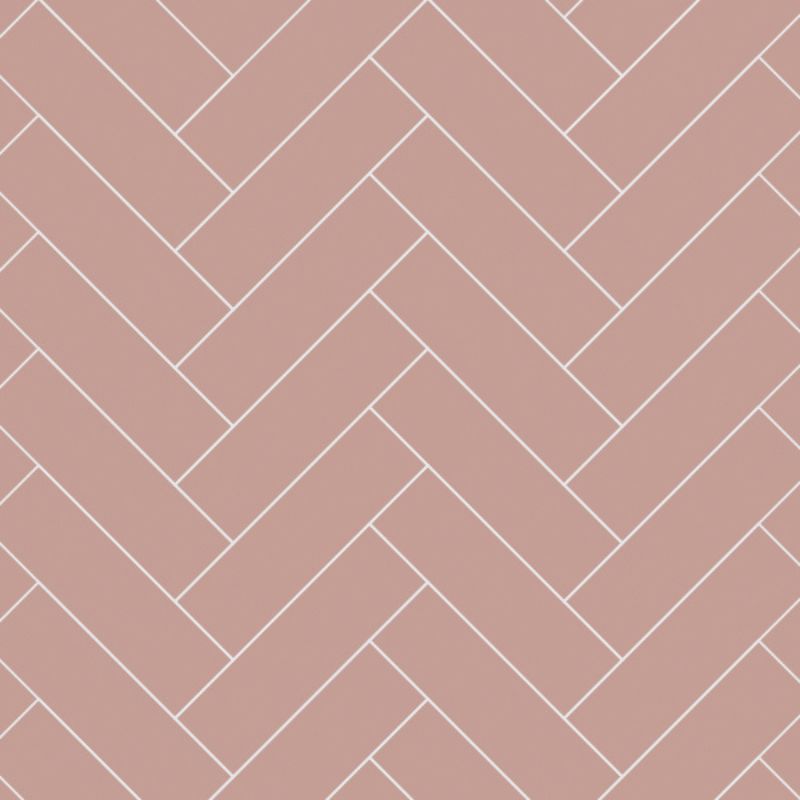 Multipanel Tile Antique Rose Herringbone Bathroom Wall Panel 2400 x 598mm – Matt