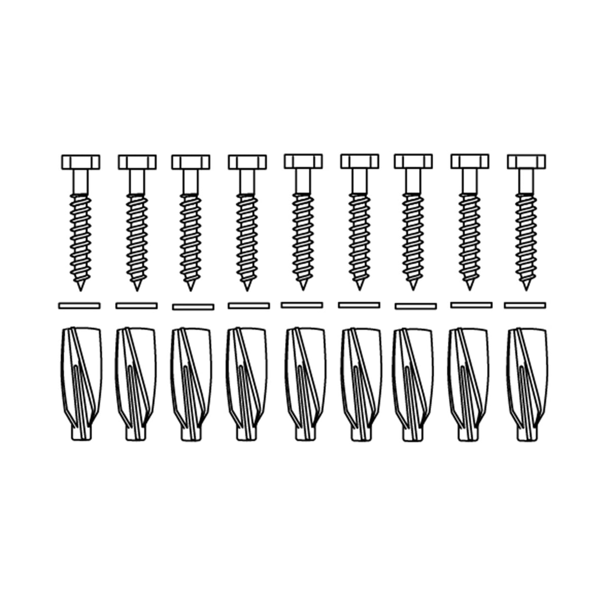 Pressalit mounting kit V8657